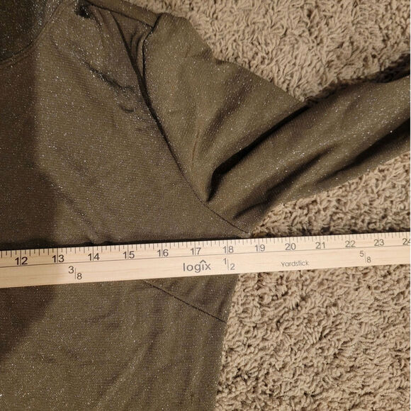 SAVAGE X FENTY Sleep & Shine Hooded Onesie in Military Olive Green, sz Medium - Picture 10 of 14